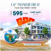 Mở 10 lô KDC Lạc Thành Retreat Trung Tâm Điện Bàn , giá chỉ từ 595 triệu.