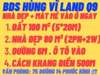 BDS Hùng Vĩ Land [NC] 6.3 TỈ 87m² 109/ Dương Đình Hội 87 m² (5*20m) 22/7/2022