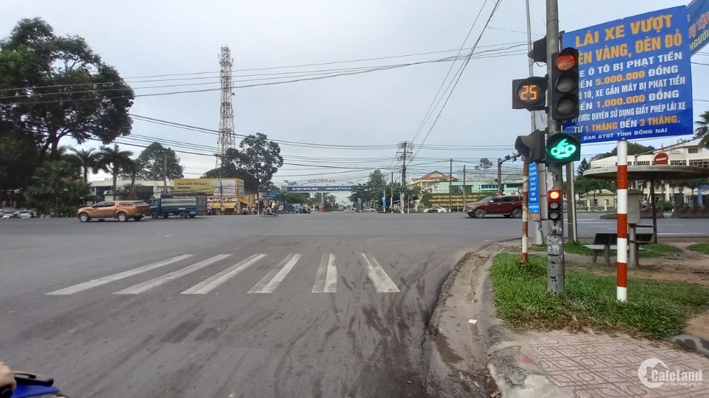 Bán đất mặt tiền đường Nguyễn Trãi. Trung tâm thị trấn Trảng bom