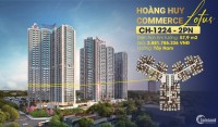 Bán căn hộ 2 phòng ngủ dự án Hoàng Huy Commerce, view về Đại Siêu Thị Aeon Mall