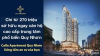 Mở bán căn hộ Calla Apartment view biển, liền kề TTTM Quy Nhơn, 0901.9288.52
