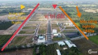 Bán đất mặt tiền liền kề trung tâm hành chính và cụm kcn 188,8ha shr