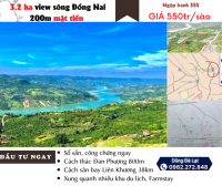 Cần ra nhanh 3.2 héc ta đất view sông Đồng Nai thôn Liên Hà, huyện Lâm Hà