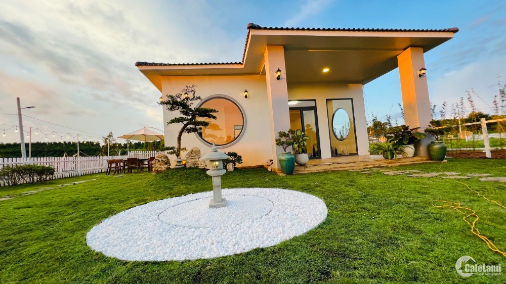 BIỆT THỰ VƯỜN SAKURA LAKE VIEW TẠI LỘC AN CHỈ 5TR/M2 THỔ CƯ