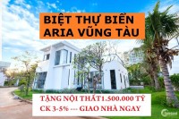 Biệt Thự Aria Vũng Tàu Hồ Bơi, Sân Vườn, 480m2, Tặng Nội Thất 1.5 Tỷ