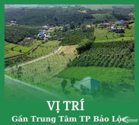 Khu đất Lộc Quãng nằm gần điểm xuống cao tốc .