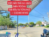 Kẹt tiền cần bán nhanh 2 lô mặt tiền 12m cạnh KCN Tuy Phong Bình Thuận giá 1 tỷ