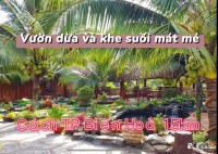 BÁN ĐẤT VƯỜN VUÔNG ĐẸP CÓ CÂY ĂN TRÁI