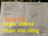 Lô góc 108m2  mặt đường Phạm Văn Đồng , Dương Kinh Hải Phòng