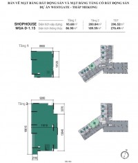 D1.15 - SHOPHOUSE WESTGATE CHỈ 18 TỶ DIỆN TÍCH LỚN ĐẸP NHẤT DỰ ÁN