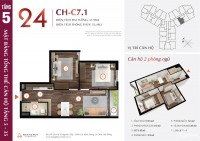 Chính chủ gửi bán căn hộ 2 ngủ 58m2 - Dự án Hoàng Huy Commerce, Võ Nguyên Giáp.