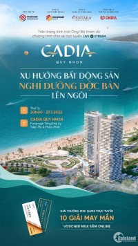 CĂN HỘ BIỂN NGHĨ DƯỠNG CADIA Quy Nhơn - 0869268079