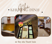 Nhà Khương Đình thông số vàng nở hâu, ngõ rộng ở ngay, dt 38m2x4t, mt 4m, 4.5 tỷ