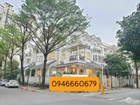 Cho thuê góc 2 mặt tiền biệt thự Saigon Pearl DT12x22m, hầm ,4 lầu. Giá thuê 180