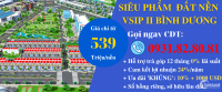 Siêu phẩm đất nền khu Công Nghiệp VISIP ngay TT TP MỚI chỉ 539tr/60%.