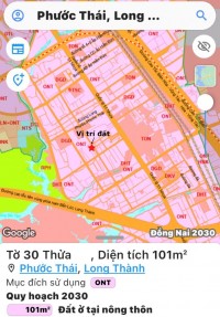 Đất nền thổ cư Long Thành,mt 17m đường liên xã KDC chợ Long Phú,sổ hồng riêng