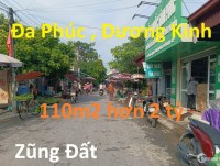 110m2 mặt đường buôn bán VÂN QUAN ,  ĐA PHÚC , Dương Kinh , Hải Phòng Hơn 2 tỷ