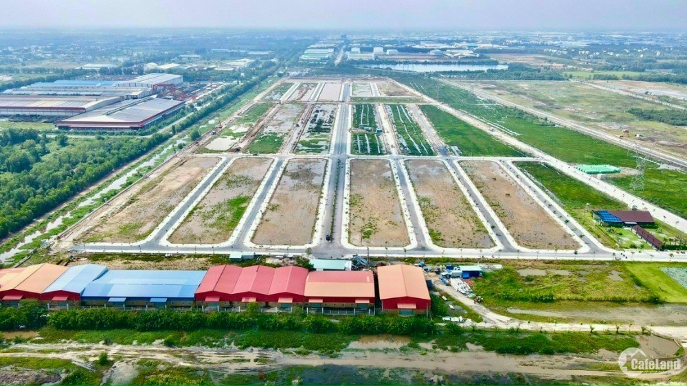 Đất nền TP Đức Hòa giáp ranh Bình Chánh shr giá từ 18tr/m2