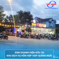 Khu Dịch Vụ Hỗn Hợp VSIP QUẢNG NGÃI, giá tốt đầu tư 13 tr/m2