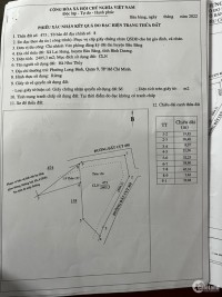 Bán 5600m đất Bàu Bàng Bình Dương chỉ 1tr250/m2