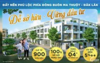 Bán nhanh 4 lô đất giỏ hàng cuối đợt 1 KDC Phú Lộc,Đăk Lăk-Phù hợp kinh doanh