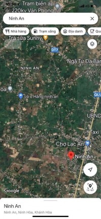 Bán nhanh lô đất đẹp 3 mặt tiền Ninh An, Cách QL1A chỉ 150m, gần chợ Lạc An