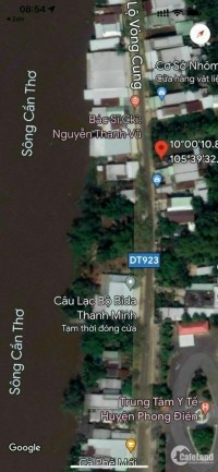 Nền thổ cư mặt tiền 932 ngay trung tâm y tế huyện Phong Điền