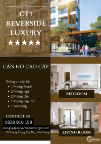 Căn hộ CT1 VCN Riverside Luxury Nha Trang giá F0 từ chủ đầu tư CK 2%