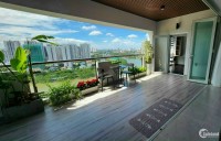 Bán căn hộ sân vườn view sông thoáng mát 140m, 3pn, 2wc, full nội thất cao cấp