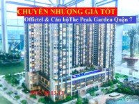 Chuyển Nhượng The Peak Garden Officetel-1.7 tỷ, 2PN-2.9 tỷ, 3PN-5 tỷ, Giá Đợt 1