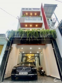 Chưa tới 100tr/m2 có nhà 4 tầng cực đẹp,hẻm xe hơi 111 Phạm Văn Chiêu,P.14,GV