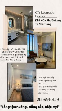 Căn Hộ VCN CT1 Riverside Luxury Nha Trangt