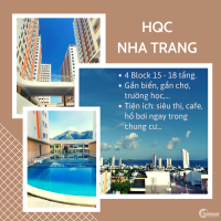 Bán căn hộ tầng 10 chung cư Hoàng Quân gần biển Nha Trang, diện tích 55m2, 2PN.