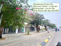 Shophouse Centa City 120m2, đường 56m, vỉa hè 10m. KD sầm uất. LH-090.651.9494