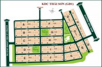 Bán gấp đất nền biệt thự KDC Thái Sơn 1, Phước Kiển, Nhà Bè - 10 x 25m - DT 250m