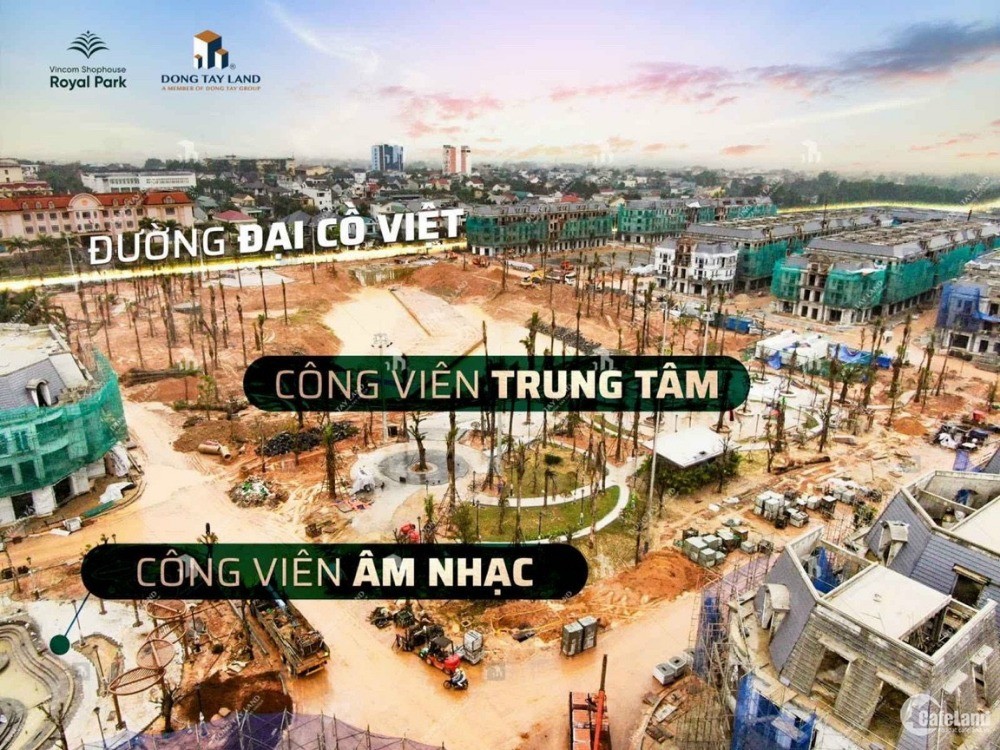 Dự án Vincom Shophouse Royal Park giá gốc CĐT