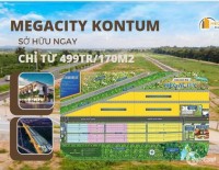 Bán gấp lô kề góc 2 mặt tiền ngay cổng khu du lịch, dự án Mega City Kon Tum