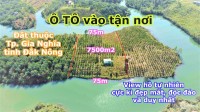 Hồ độc nhất Đắk Nông, giá ngộp không đâu rẻ bằng, view hồ tự nhiên