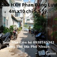 Bán Nhà HXH  Phan Đăng Lưu Phú Nhuận 40m2 Ngang 4m 3PN Chỉ 5.5 Tỷ.