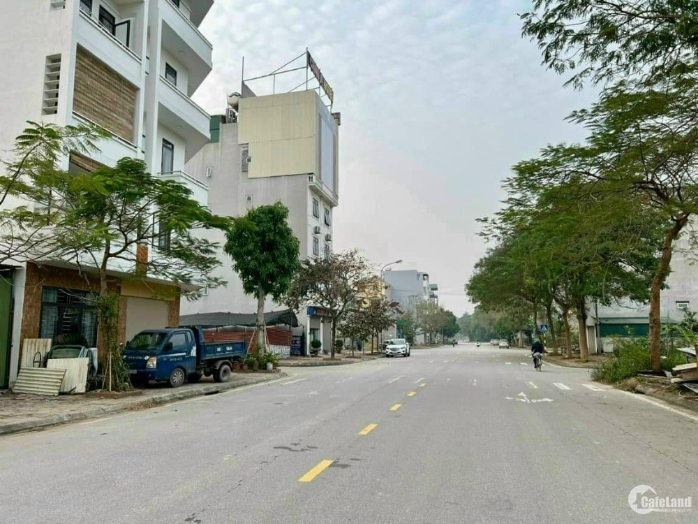 Bán lô góc đường Tân Trào, KĐT Vạn Lộc, TP HD, 78.4m2, đường to nhất khu 23.5m,