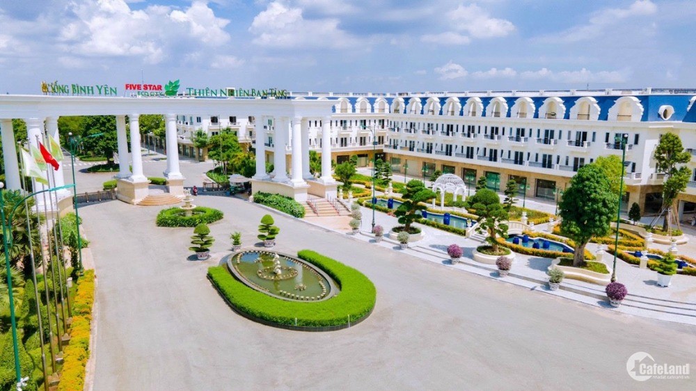 Đất nền KĐT 5 Sao giá chỉ từ 30 triệu/m2