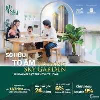 Cơ hội cho các gia đình trẻ mua nhà từ 15 triệu/ tháng tại Sky Garden Phú Đông