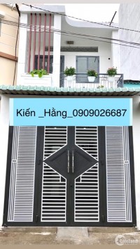 Hẻm trước nhà 5m, nhà mới, cách mặt tiền 40m, tặng nội thất