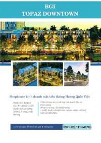 SH mặt tiền Hoàng Quôc Việt - Chính sách bán hàng tốt nhất thị trường hiện nay