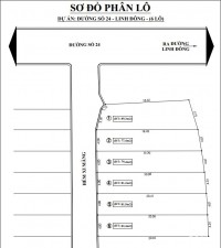 CHÍNH CHỦ - BÁN ĐẤT DT89M2 (5.1X19M) HẺM XE TẢI, ĐƯỜNG SỐ 24 LINH ĐÔNG - THỦ ĐỨC