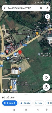 Bán một số lô đất trung tâm thị trấn Lam Sơn,huyện Thọ Xuân,Thanh Hóa giá đầu tư