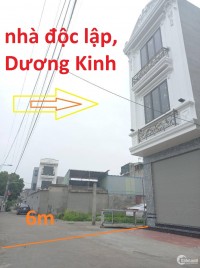 Nhà 3 tầng độc lập mặt ngõ 6m  Dương Kinh ,  Hưng Đạo. 1,x tỷ