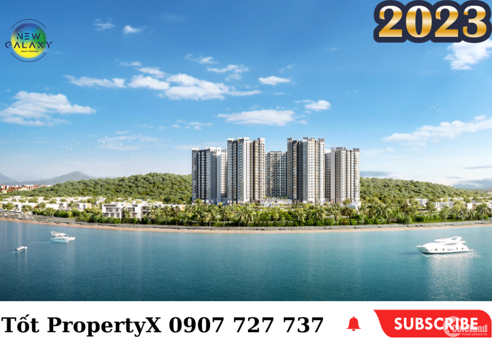 Căn hộ Biển New Galaxy Nha Trang 2PN/71m2 Đông Nam CK 45% SUẤT NỘI BỘ.