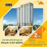 Mở bán căn hộ Bcons Polaris liền kề Phạm Văn Đồng giá gốc CĐT