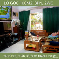 CĂN TT LÔ GÓC, VIP NGUYỄN CHÍ THANH, QUAN CHỨC, PHÂN LÔ, Ô TÔ TRÁNH, 100M2 – 3PN